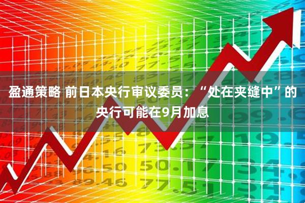 盈通策略 前日本央行审议委员：“处在夹缝中”的央行可能在9月加息